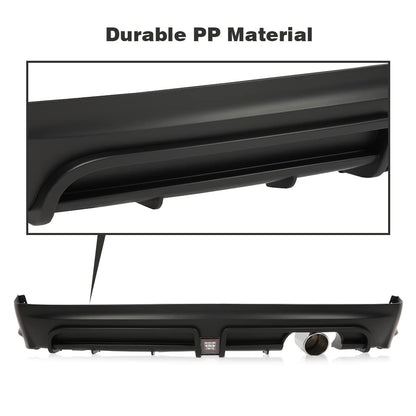 G-PLUS Rear Upper Bumper Cover Compatible with Toyota RAV4 2016 2017 2018 w/o License Plate Provision & Parking Aid Sensor Hole & Tow Hook Hole, 521590R914, TO1114102, Primed Black