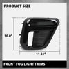 G-PLUS Front Fog Light Cover Bezel Trims, Compatible with Subaru Forester 2019, LH Driver & RH Passenger Side 2PCS, 57731SJ140, 57731SJ150