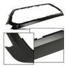 G-PLUS Front Upper Grille Outer Frame Surround Compatible with Toyota Tacoma 2016-2022 Matte Black