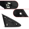 G-PLUS Front Left Side Fender Molding Trim Part Mirror Corner Triangle Trim View Mirror Flag Applique Panel Cover Compatible with Cadillac XTS 2013-2019 22955947 Chrome and Black