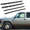 G-PLUS Inner & Outer Window Sweep Felt Seal Weatherstrip Kit Compatible with Chevy Blazer 1992-1994/Fit Chevy C/K 1500 Truck 1988-1999/Fit GMC C/K 1500 Truck 1988-1999 Door Window Belt Weatherstrip