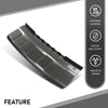 G-PLUS Black Front Bumper Tow Hook Cover Spoiler Skid Plate Compatible with Range Rover L405 2013-2017