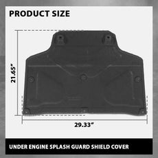 G-PLUS Engine Splash Shield for Audi Q5 SQ5 2018-2024 Under Cover Close-up View