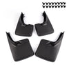 G-PLUS Front & Rear Mud Flaps Splash Guard Wheel Mudguards Kit Compatible with 2009-2018 Dodge Ram 1500 2500 3500 Black