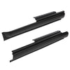 G-PLUS 4PCS Trail Armor Rocker Panel Guard Slider Rocker Guards Compatible with Jeep Wrangler JK 4-door 2007-2017 14012 Black
