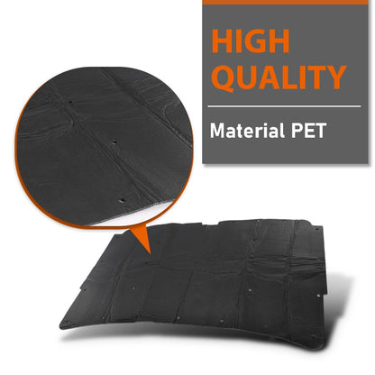 G-PLUS Hood Insulation Pad w/ Clips Compatible with Dodge Ram Truck 1981-1993 | OE Replacement | Noise & Heat Reduction | 1-Year Warranty