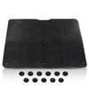 G-PLUS Black Under Hood Insulation Pad 1/2" Clips Compatible with Buick Regal 1981 1982 1983 1984 1985 1986 1987