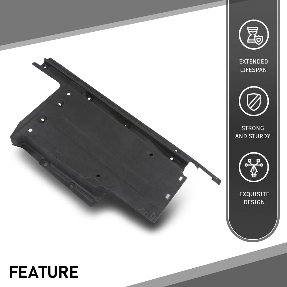 G-PLUS Right Under Cover Engine Splash Shield, Compatible with Audi Q5 8R 2013-2017, 8R0825208E