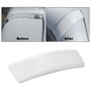 G-PLUS Corner Roof Moldings Left and Right Side Compatible with Ford F250 F350 F450 F550 Super Duty 1999-2007 Regular & Crew Cab Only (Not Fit Extended Cab) YC3Z-2551728-PTM YC3Z-2551729-PTM White