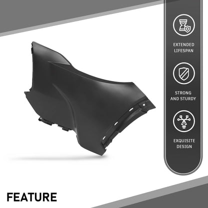 G-PLUS Front LH Bumper Cover Compatible with Toyota Corolla Cross 2022-2024,Fit For L & LE Models Without Park Assist Only TO1016102