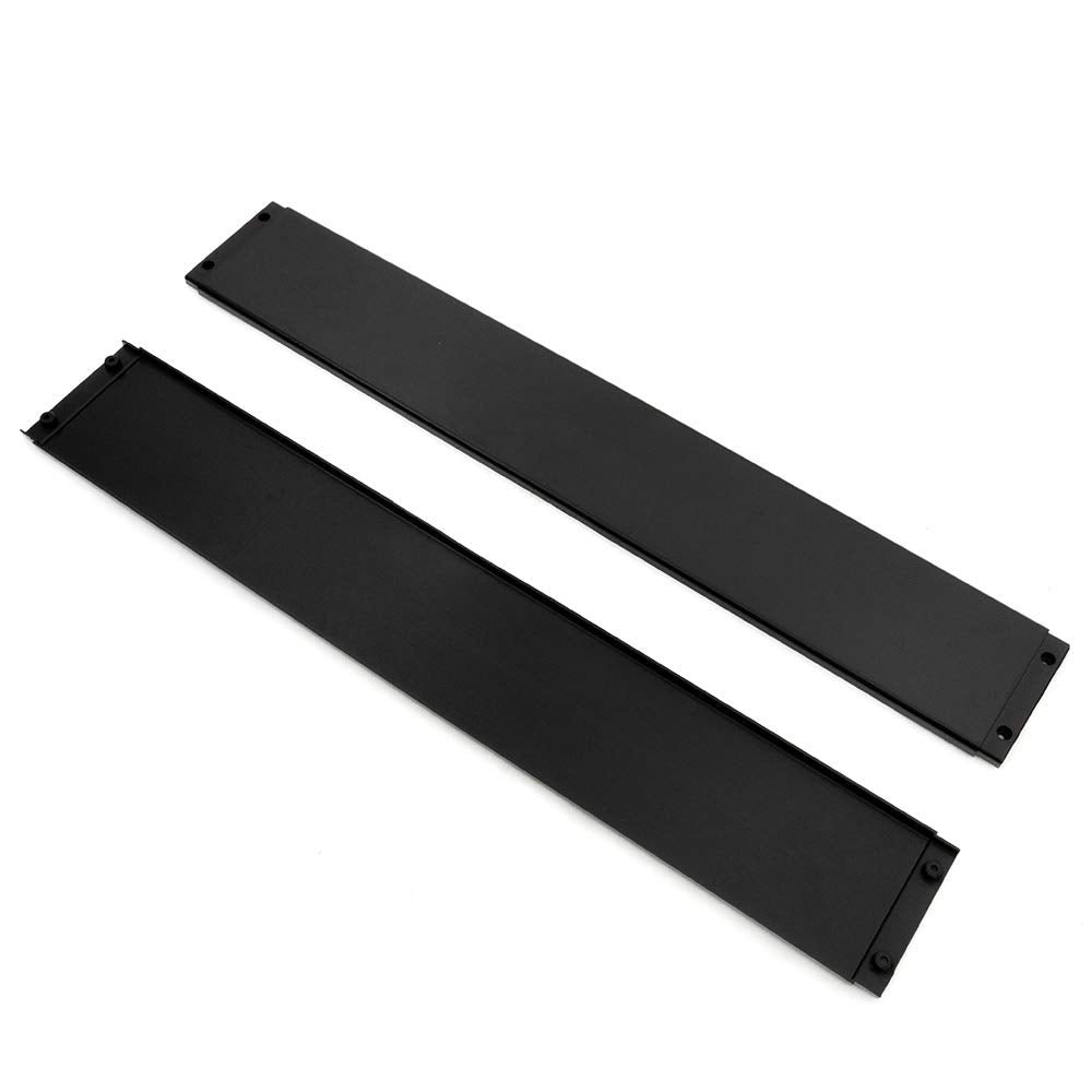 Universal 2 Meters / 76.7 Inch Side Skirt Extensions Rocker Panel Splitters Lip Kit
