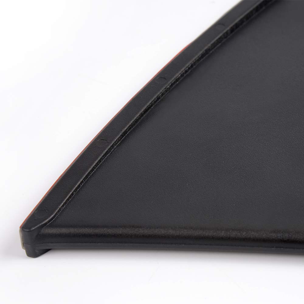 G-PLUS Rear Spoiler Wing Stiffi Support Stabilizer Compatible with Subaru Impreza WRX STi 2002-2007 Black 4 PCS ABS Plastic