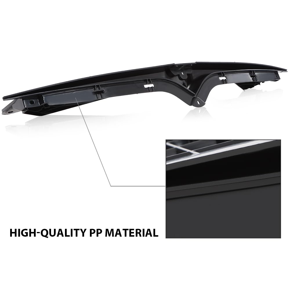 G-PLUS Front Bumper Grille Support Bar Compatible with Tesla Model S 2016 2017 2018 2019 2020 2021 1062472-00-F