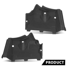 G-PLUS Splash Shield Covers for Audi A6 A7 S6 2012-2016 2PCS Side View