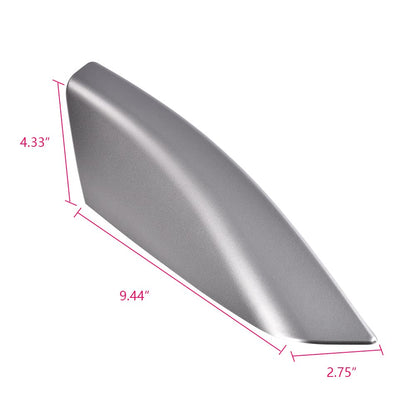 G-PLUS Roof Rack Bar Rail End Cover Shell Cap Compatible with 2003-2009 Toyota 4Runner,Roof Rail Rack 4Pcs (Silver)