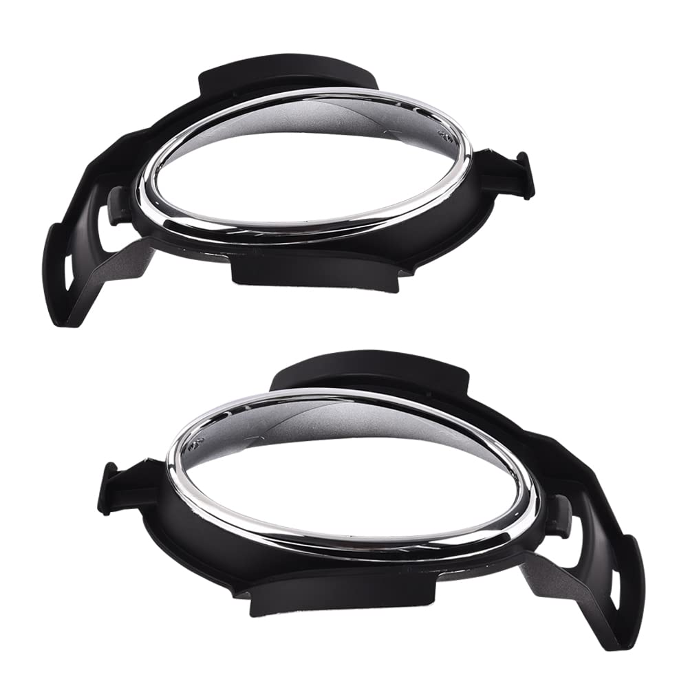 G-PLUS Foglight Bezel Cover 2pcs Compatible with 2007-2009 ES350 Left Right Fog Light Bezel Driving Lamp Trim Replacement Fog Light Lamp Cover Trim Bezel 52126-33070 52125-33070