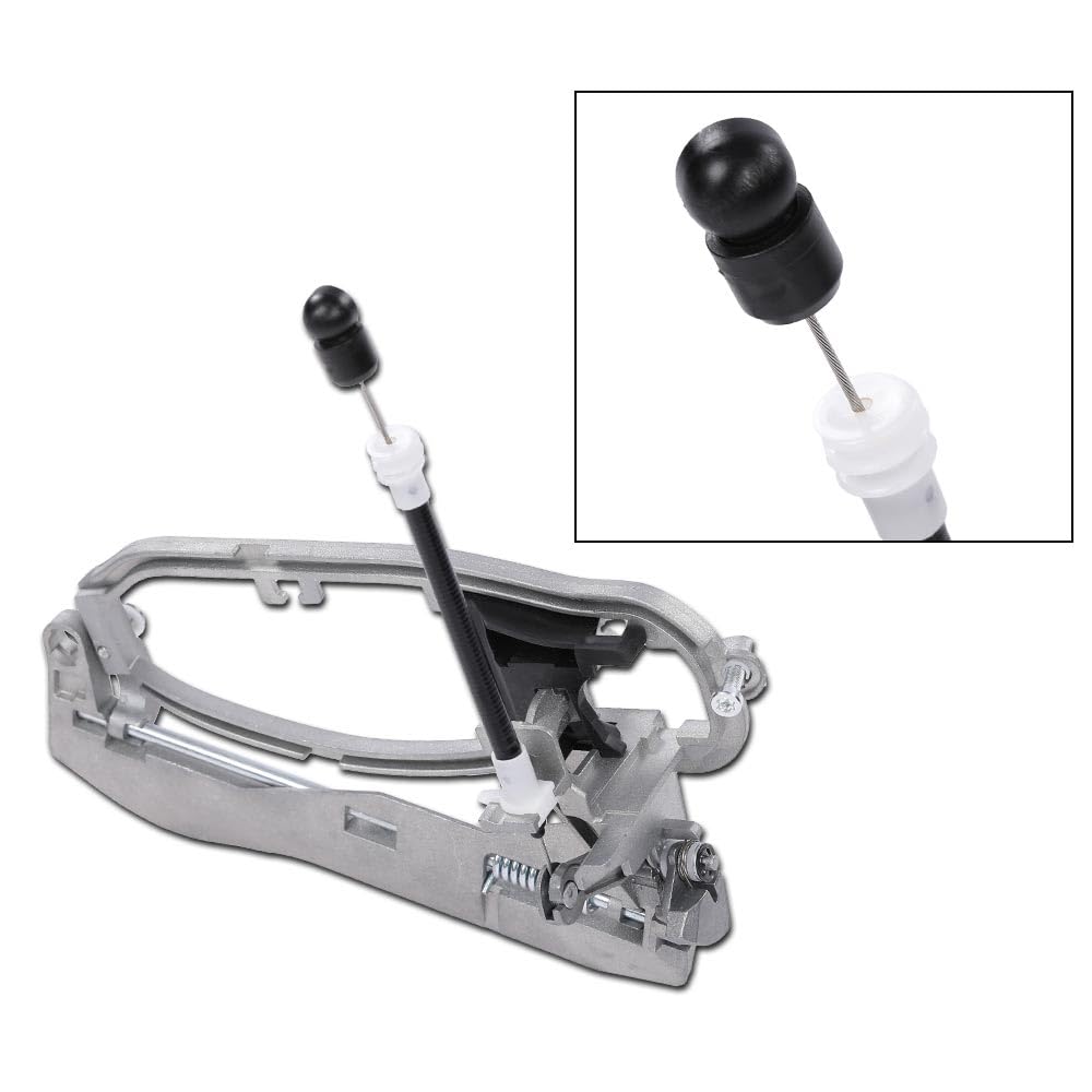 G-PLUS Door Handle Carrier Compatible with BMW X5 E53 2000-2006 All Engine Sport Utility Outside Front Left Driver Side 51218243615, BM1310104, ATPA1214138001, MRT671REPB462102