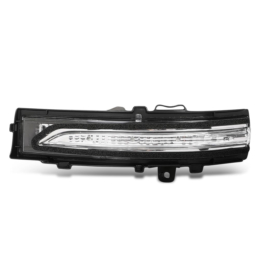 G-PLUS Left LED Mirror Mounted Turn Signal Light, Compatible with Ford Edge SEL/Titanium Sport Utility 4-Door 2015-2021, Driver Side, FT4Z13B374A