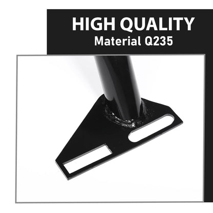 G-PLUS Adjustable Transmission Crossmember Compatible with Chevy Silverado GMC Sierra C10 C20 2WD Truck Blazer and Suburban 1963-1987 CP9427, CP-1108G