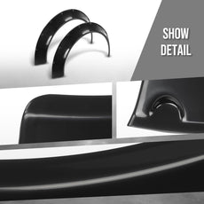 G-PLUS Fender Flares 4PCS for Honda Civic Accord Wide Body Black Product Features