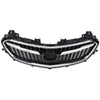 G-PLUS Front Upper Grille Replacemet Chrome Black Compatible with 2017 2018 2019 Buick Encore