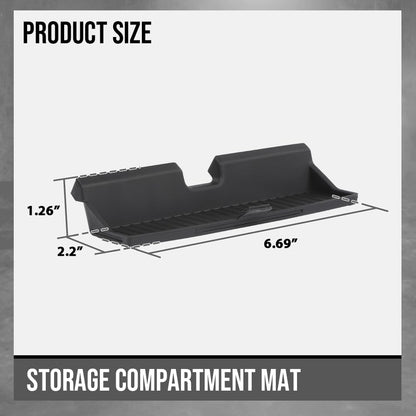 G-PLUS Storage Compartment Mat Compatible with Ford Expedition 2018 2019 2020 2021 JL1Z78045G34BB Black