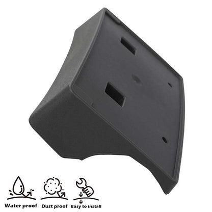 G-PLUS Front License Plate Tag Bracket Holder w Screws Compatible with 2019-2022 RAM 2500 3500 4500 5500 68362197AA