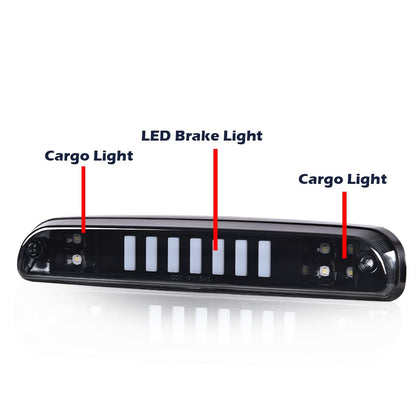 G-PLUS High Mount Stop Light LED Third Type I Brake Tail Light Compatible with 1993-2011 Ranger 1999-2016 F250 F350 F450 F550 Super Duty 1995-2003 Mazda B2300 B2500 B3000 B4000
