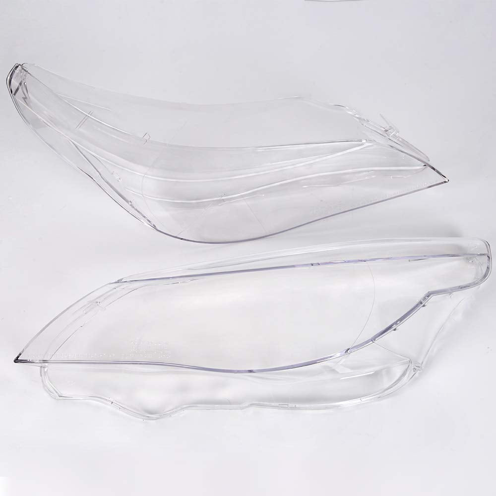 Headlight Headlamp Clear Lens Cover Compatible For BMW E60 E61 525i 528i 530i 535i 545i 550i M5 All 5-Series