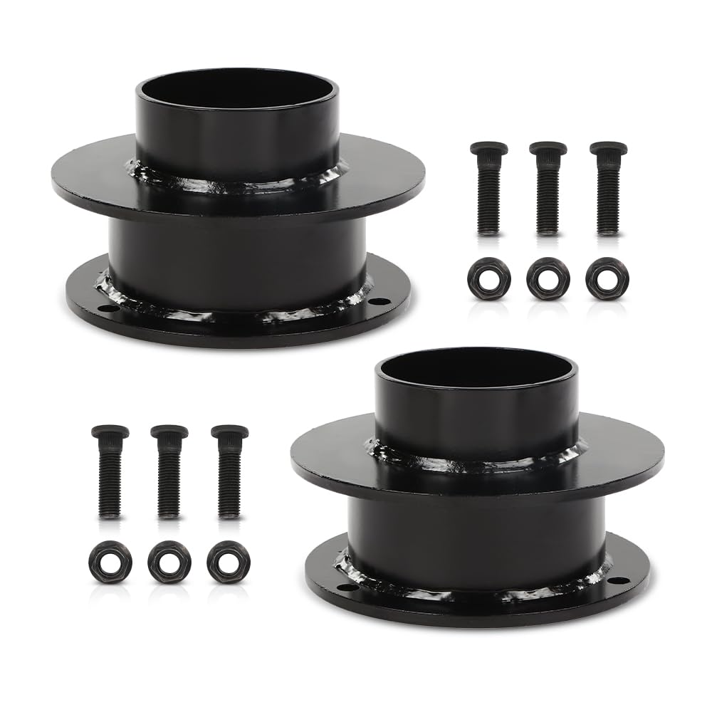 G-PLUS 2.5" Lift Front Steel Leveling Kit Compatible with Dodge Ram 1500 1994-2001,Fit Dodge Ram 2500 1994-2013, Fit Dodge Ram 3500 1994-2012 (4WD Only)