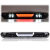 G-PLUS White Cover Black Bottom 3D LED Bar For 07-13 Compatible for Silverado/Sierra 3rd Third Brake Light/Cargo Lamp Lens