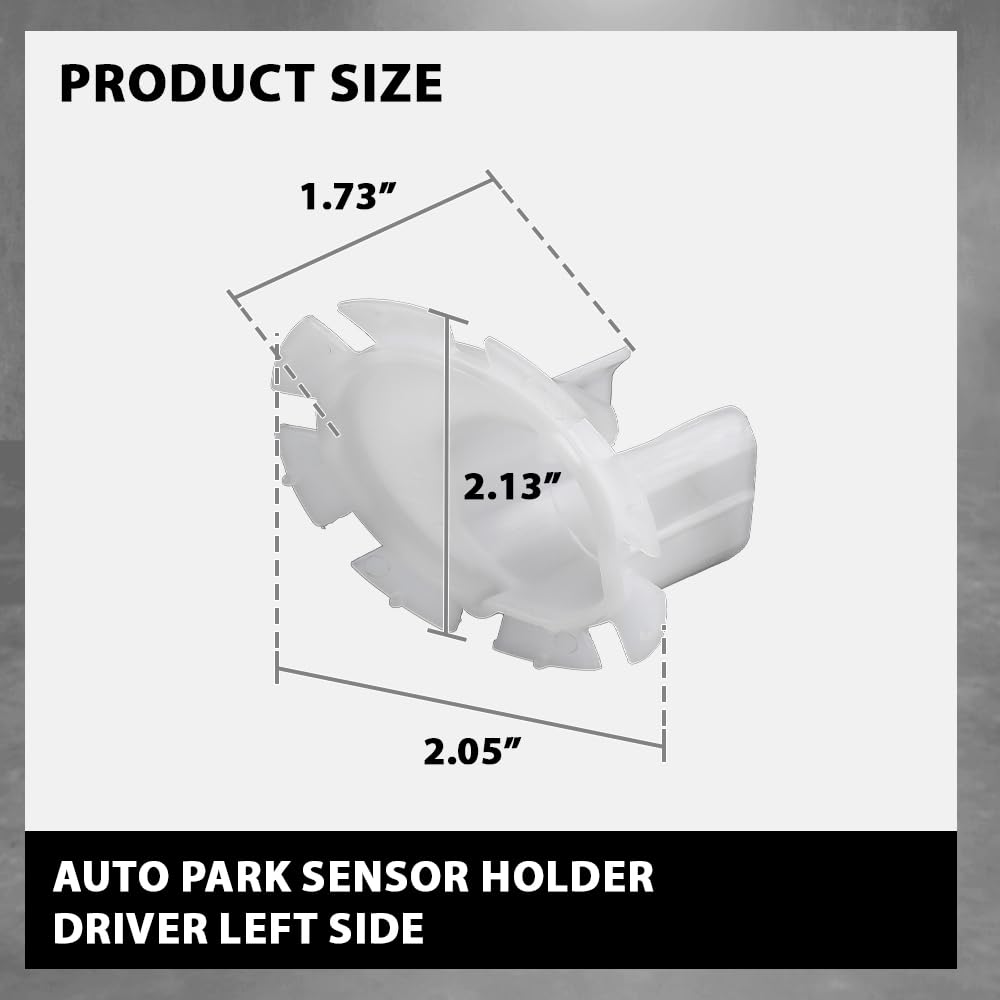 G-PLUS Left Auto Park Sensor Bezel Holder, Compatible with Ford Explorer Police Interceptor Utility 2011-2019, BB5Z15C873A, BB5Z-15C873-A
