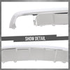 G-PLUS Rear Lower Bumper Skid Plate Cover Compatible with Benz GLK250 GLK350 2013-2014 Not Fit Models with AMG Style Bumpers or Tow Hitch Package 2048857423, 204 885 7423 Silver