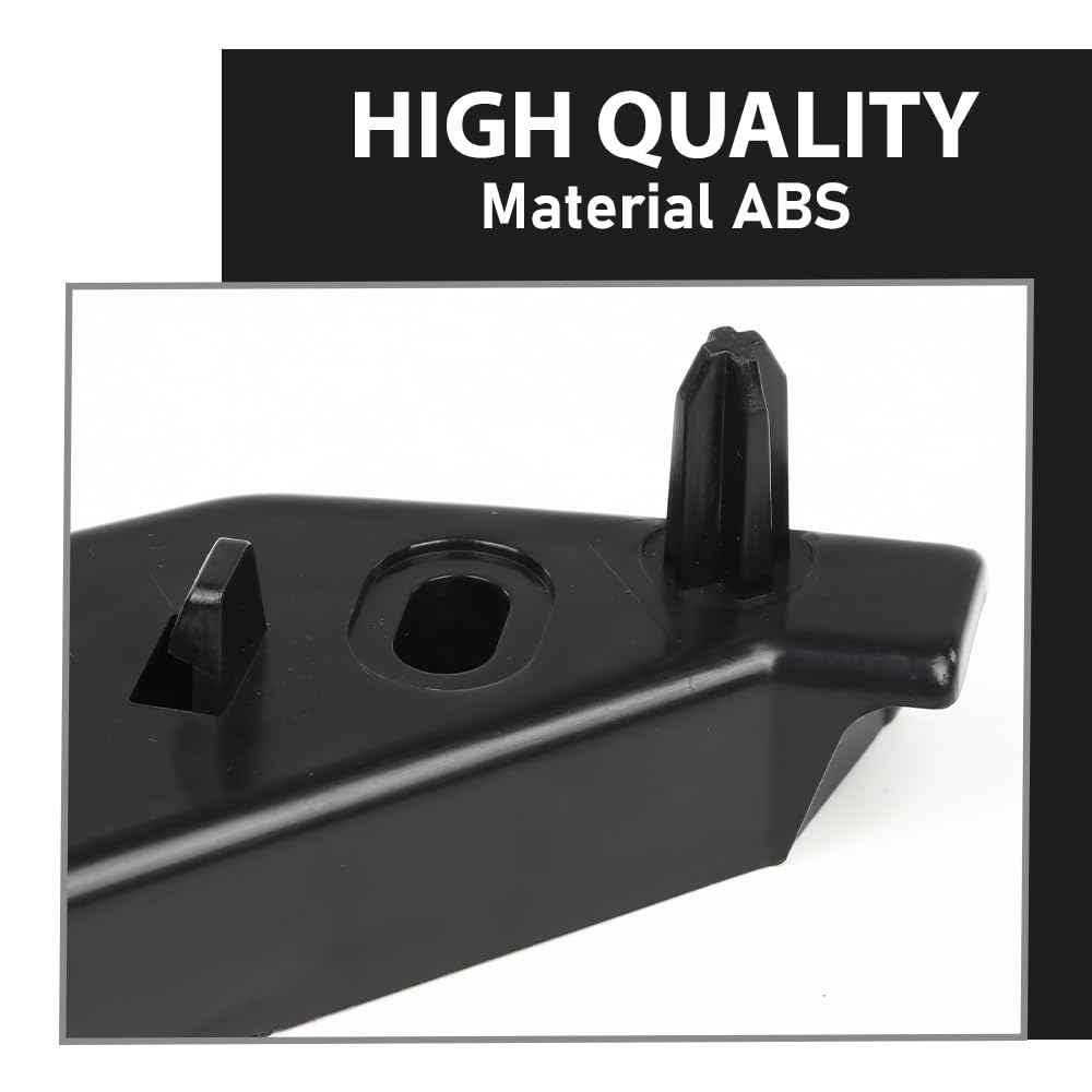 G-PLUS Front Bumper Support Mounting Holder Bracket Compatible with Land Range Rover Evoque 2019+ Black LR137681, LR114818