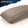 G-PLUS Center Console Lid & Latch Compatible with Toyota Tacoma 1995-2000/ 4Runner 1996-1998, Center Console Armrest Lid Oak Tan