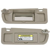 G-PLUS Gray Left&Right Sun Visor with Mirror 1 Pair Compatible with 2006-2011 Honda Civic (Coupe, Sedan) 83280-SNA-A01ZE, 83230-SNA-A01ZE