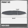 G-PLUS TPE Dashboard Panel Dash Cover Compatible with Ford Mustang 2005 2006 2007 2008 2009, Gray