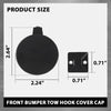G-PLUS Front Bumper Tow Hook Cover Cap Compatible with Tesla Model 3 2017-2023 146070100B, 108417300E