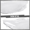 G-PLUS Headlight Lens Cover Compatible with BMW F20 2012-2014 Left & Right Pair Front Headlamp Lens Cover Clear