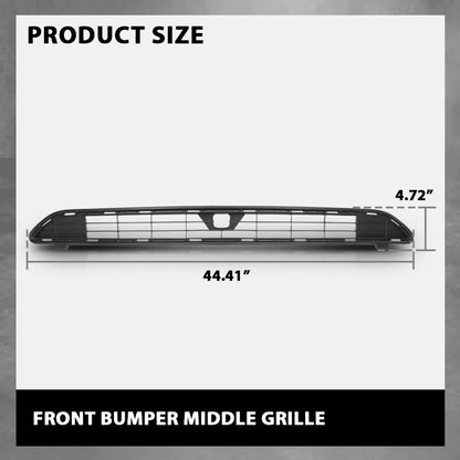 G-PLUS Front Bumper Center Middle Grille With Camera Option Compatible with Toyota Rav4 XLE LE 2016-2018 TO1036177 Grill
