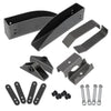 G-PLUS Rear Leaf Spring Relocation Pocket Set Compatible with Chevy Bel Air 210 150 1955 1956 1957 Front Spring Pockets, Axle Seats, Rear Frame, Notches, Spring Shackles