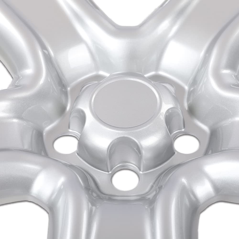 G-PLUS 17” Hubcap Wheel Covers 1pcs, Car Replacement Wheel Chrome Skin Hub Cap Covers Compatible with Toyota RAV4 2006-2011, Toyota RAV4 2012 (Gasoline)
