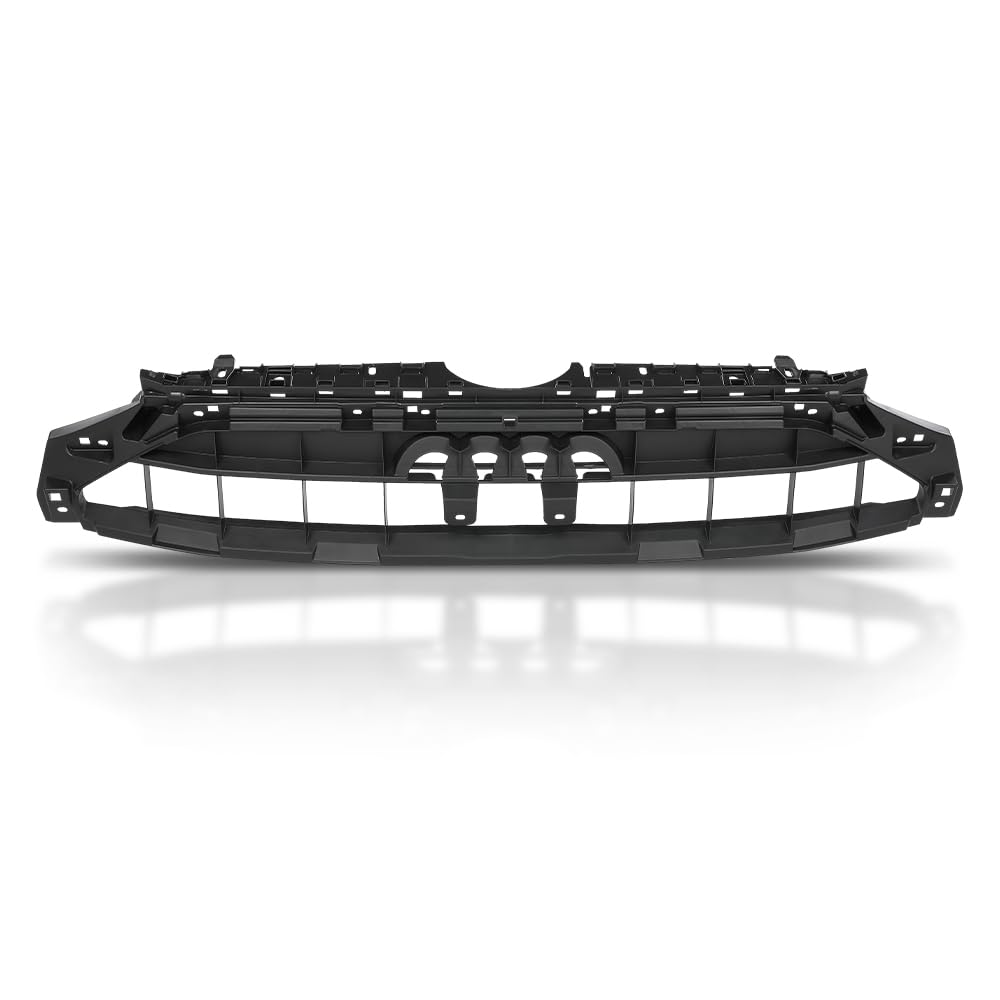 G-PLUS Front Bumper Grille Grill, Compatible with Audi A4 S4 2020-2024, Fit For Models W/S-Line Package, 8W0807233D, AU1207106