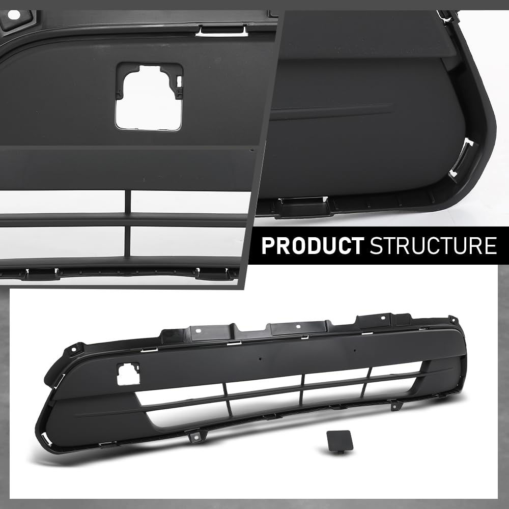 G-PLUS Front Bumper Lower Grille Grill, Compatible with Kia Optima L LX EX 2016 2017 2018, 86560C5000