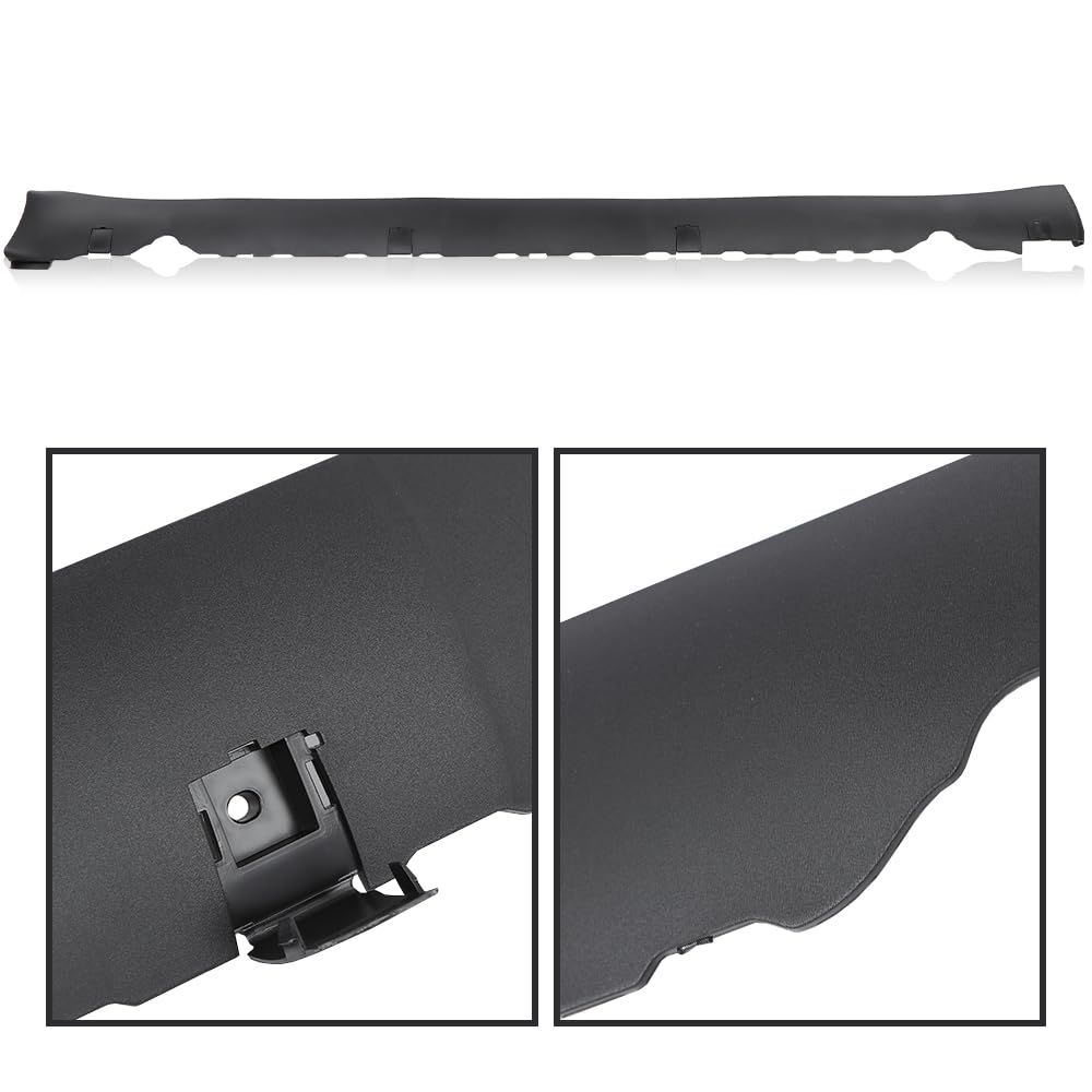 G-PLUS Right Door Side Skirt Molding Rocker Lower Cover Trim Compatible with Tesla Model 3 2017-2022 1089829-00-D 1089831-00-D