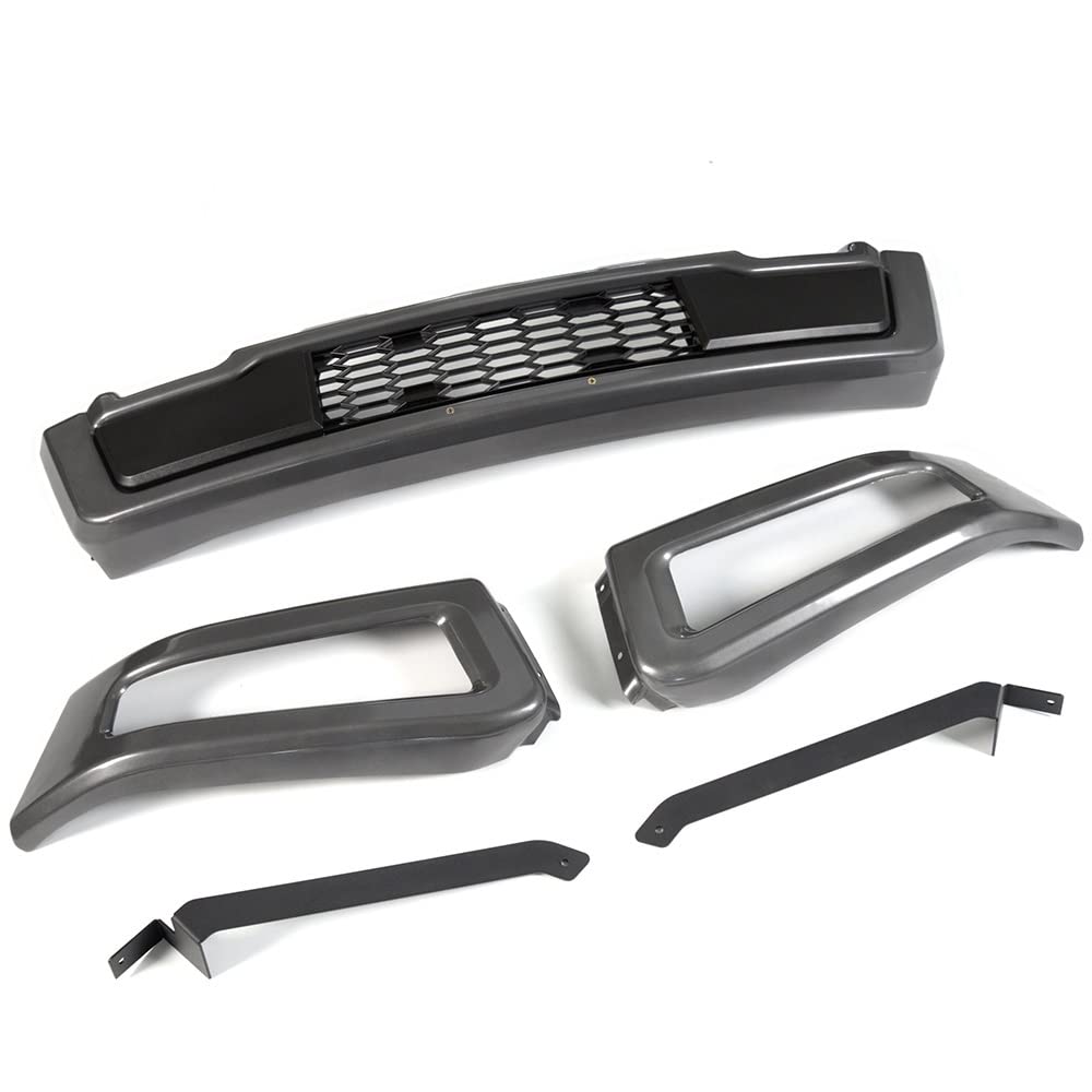 G-PLUS Front Lower Bumper Valance Compatible With Ford 2018-2019 F150 Lower Bumpers Valance Air Deflector Front Bumper Cover Replacement