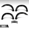 G-PLUS Fender Flares Compatible with Ford Ranger 1993-2011, Fit 6' and 7' Styleside Beds Only, Not Fit FX4 Submodels Black, Smooth Riveted Style