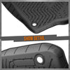 G-PLUS TPE Floor Mats Fit Jeep Cherokee 1997 1998 1999 2000 2001 Floor Liners 1st & 2nd Row Truck Accessories Cargo Liners All Weather Protection 3PCS Black Alfombras para Carro