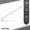 G-PLUS Bumper Face Bar Trim Molding Step Pad Rear Compatible with Benz GLC300 (submodel: 4Matic, Base) 2016-2019,Fit For Models With AMG Styling Package 2538851000