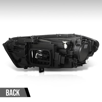 G-PLUS LED Headlight Right Side Compatible with Benz W177 A Class A220 A250 2019 2020 2021 2022 LED Headlight Without modules, ballasts and other extra accessories A1779066001, A1779061603 Black